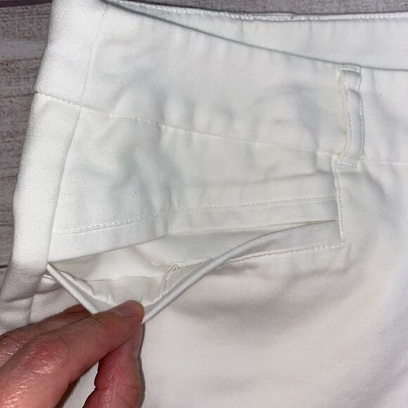 westbound new with tags cotton blend stretch capri pants white sz 14 women - Picture 2 of 11